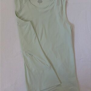 Athleta Sunchaser Light Green Sleeveless Top